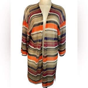 Ruby Rd. Colorful Knit Cardigan Women’s Large